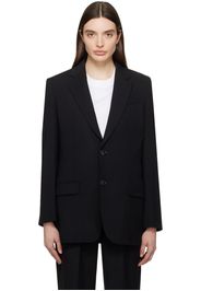 AMI Paris Black Buttoned Blazer