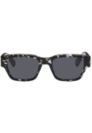 AMI Paris Black & White Ami De Coeur Sunglasses