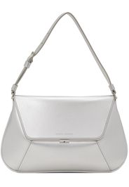 Amina Muaddi Silver Ami Bag