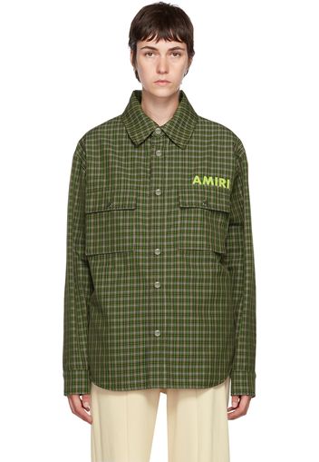 AMIRI Green Logo Jacket