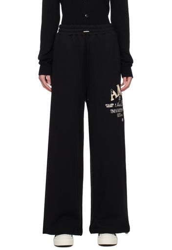 AMIRI Black 'Arts District' Lounge Pants