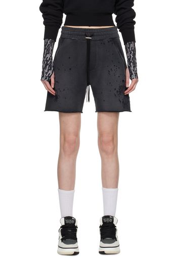 AMIRI Black Shotgun Shorts