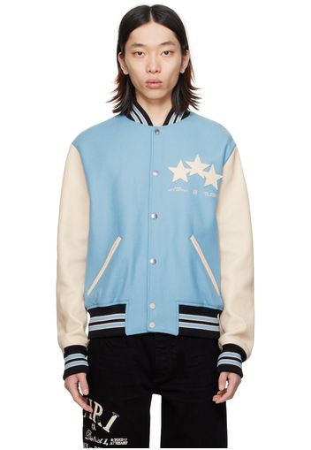 AMIRI Blue Stars Bomber Jacket