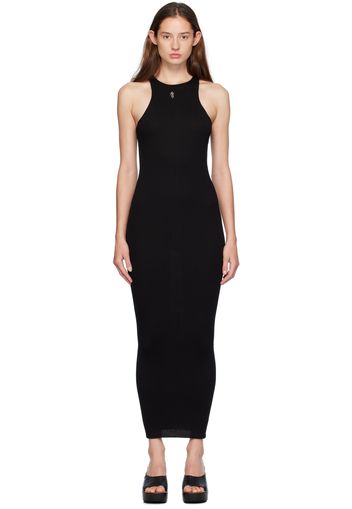 AMIRI Black 'Amiri' Stacked Maxi Dress