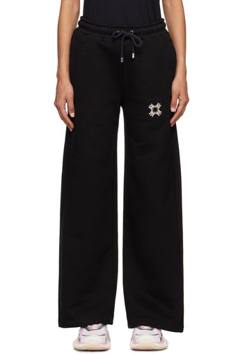 AMIRI Black 'MA' Quad Lounge Pants