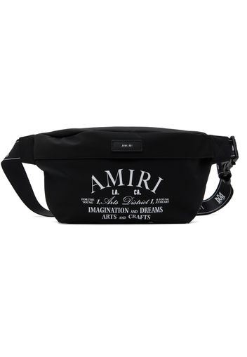 AMIRI Black 'Arts District' Bumbag Pouch