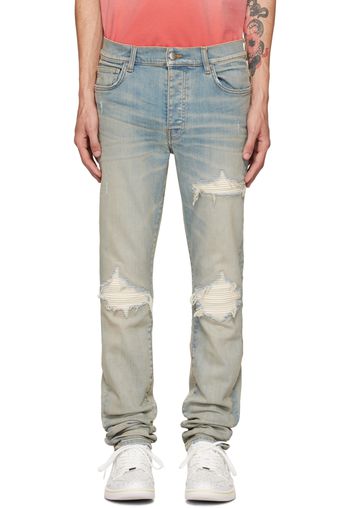 AMIRI Blue MX1 Ultrasuede Jeans