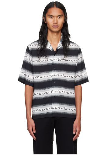 AMIRI Black Amiri Wave Baja Shirt