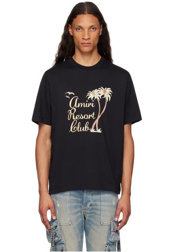 AMIRI Black Twisted Palms T-Shirt