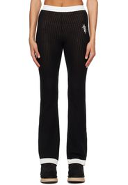 AMIRI Black Flared Lounge Pants