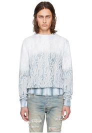 AMIRI Blue Repeat Sweater