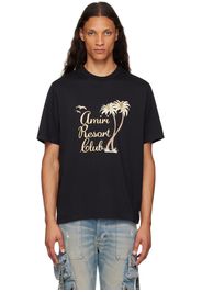 AMIRI Black Twisted Palms T-Shirt