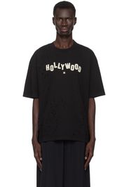 AMIRI Black 'Hollywood' Shotgun T-shirt