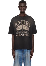 AMIRI Black 'Theatres' T-shirt