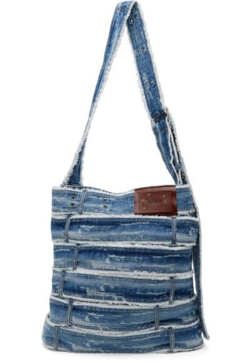 Andersson Bell Blue Belt Big Denim Messenger Bag