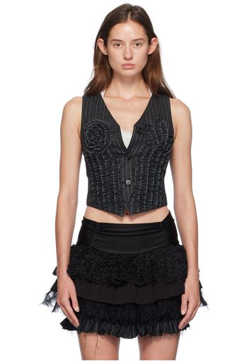 Andersson Bell Black Tailoring Vest