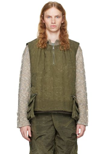 Andersson Bell Khaki Padded Turtle Vest