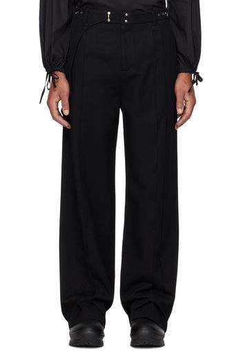 Andersson Bell Black Wrap Trousers