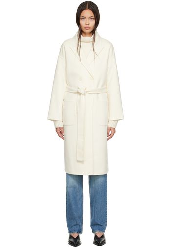 ANINE BING, ANINE BING Off-White Dylan Coat | YouthlinkjamaicaShops