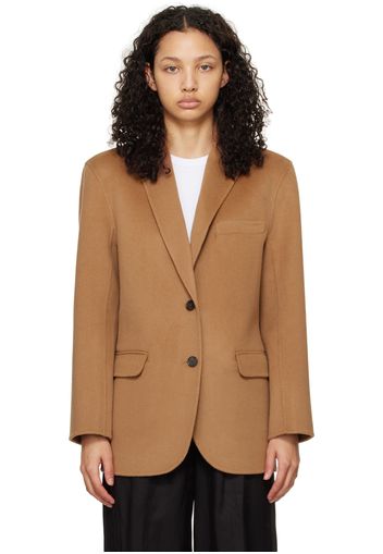 ANINE BING Tan Quinn Blazer