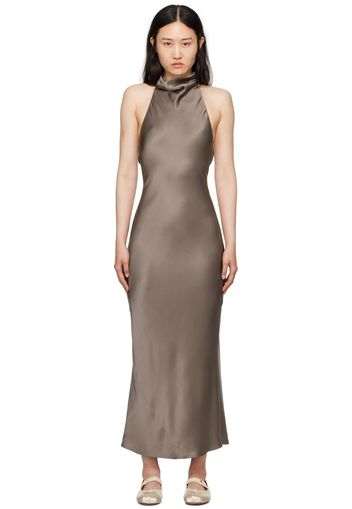 ANINE BING Brown Eliana Maxi Dress