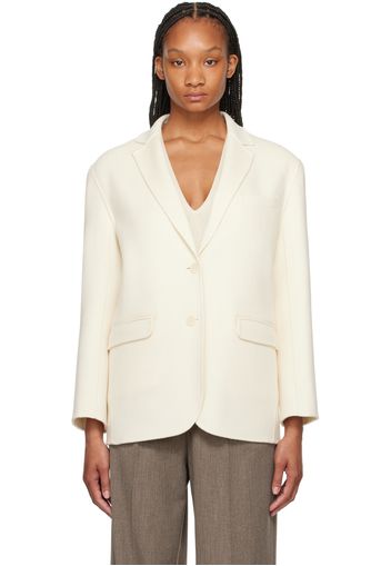 ANINE BING Off-White Quinn Blazer