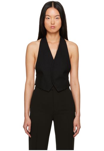 Ann Demeulemeester Black Marina Vest