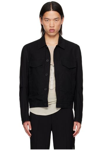 Ann Demeulemeester Black Terus Jacket