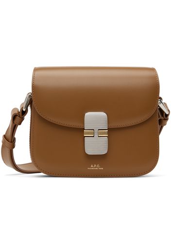 A.P.C. Tan Mini Grace Bag