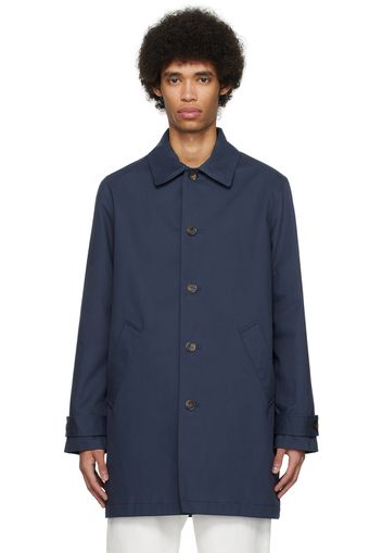 A.P.C. Navy Victor Coat