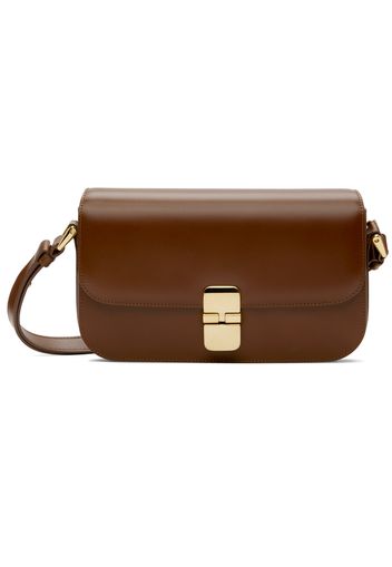 A.P.C. Brown Grace Shoulder Bag