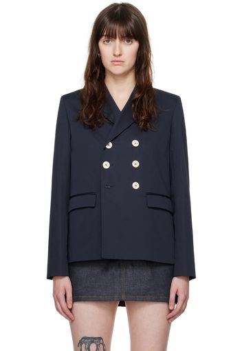 A.P.C. Navy Katie Holmes Edition Sally Blazer