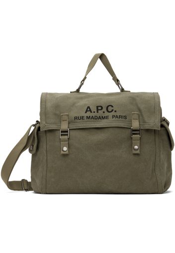 A.P.C. Khaki Recuperation Bag