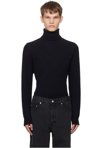 A.P.C. Black Marc Turtleneck