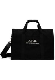 A.P.C. Black Recuperation Gym Bag