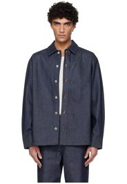 A.P.C. Navy Japanese Denim Jacket