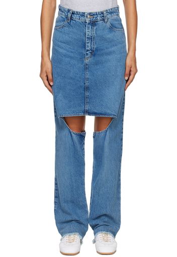 Ashley Williams Blue Marley Jeans