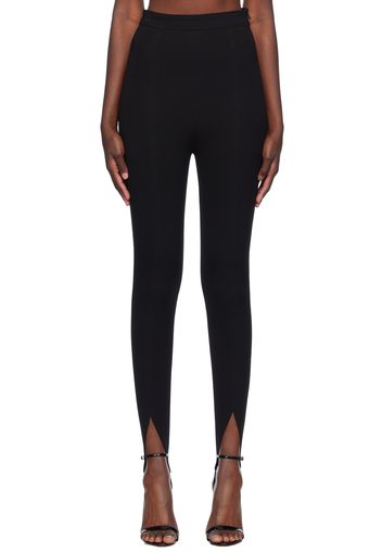 Atlein Black Stirrup Leggings