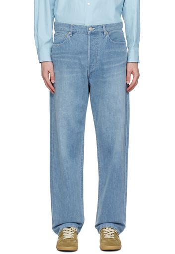 AURALEE Blue Wide Jeans