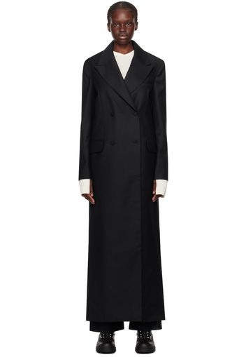 Aya Muse Black Tiaca Trench Coat