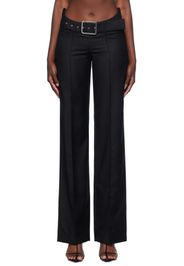 Aya Muse Black Sole Trousers