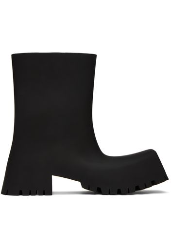 Balenciaga Black Trooper Ankle Boots