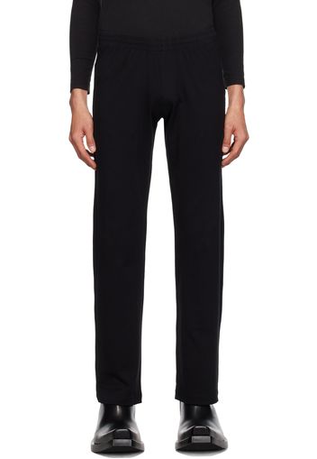 Balenciaga Black Low-Waist Sweatpants