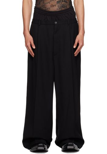 Balenciaga Black Hybrid Trousers