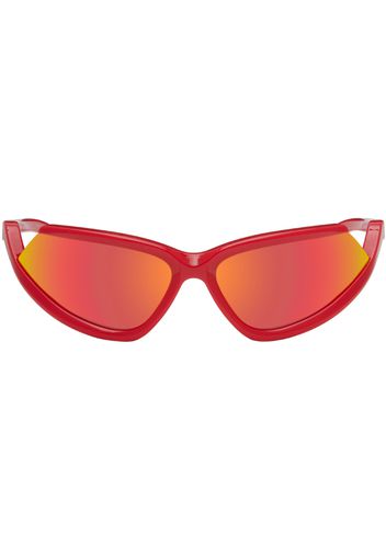 Balenciaga Red Side Xpander Sunglasses