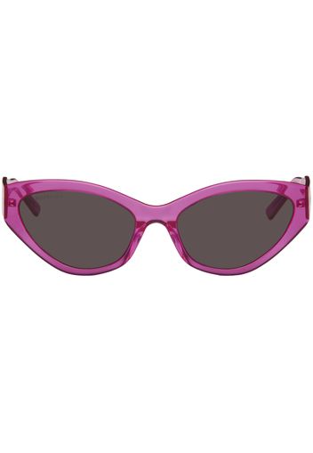 Balenciaga Pink Everyday Cat-Eye Sunglasses