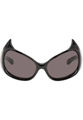 Balenciaga Black Gotham Cat Sunglasses