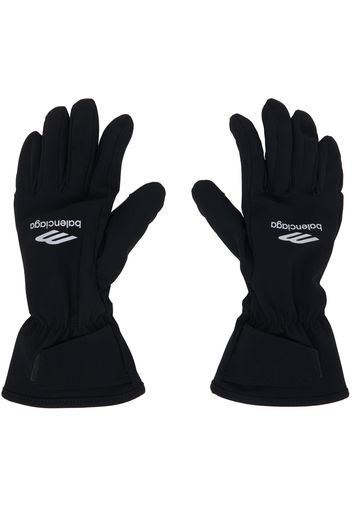 Balenciaga Black Skiwear GL Ski Gloves