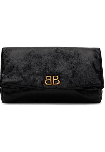 Balenciaga Black Monaco Clutch