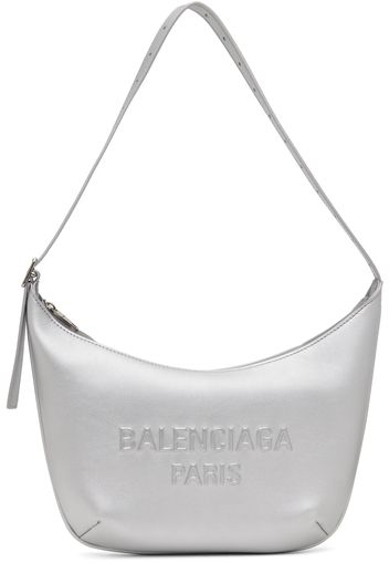 Balenciaga Silver Mary-Kate Sling Bag